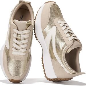 New in box Project Cloud Balinda gold sneakers 8.5